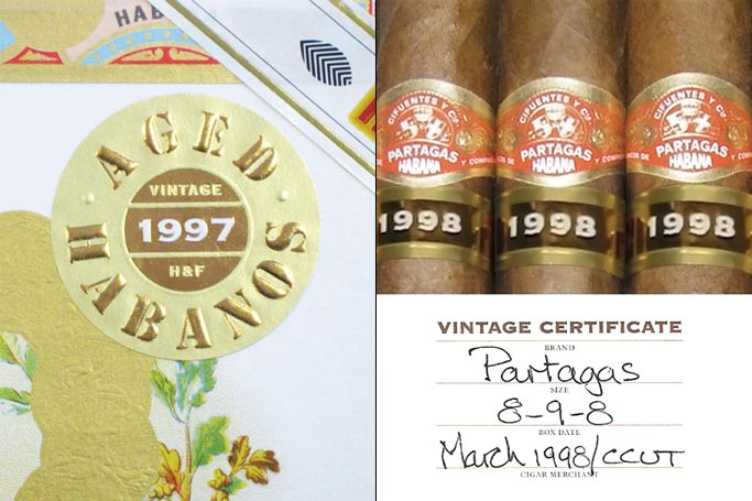 Reifegelagerte Habanos Siegel