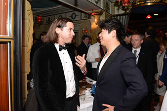 Deutscher Medienpreis 2014 - Jochen Klenk von CigarDeluxe und Lang Lang