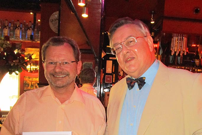 Hans Pinnel und Gerhard Heimsath