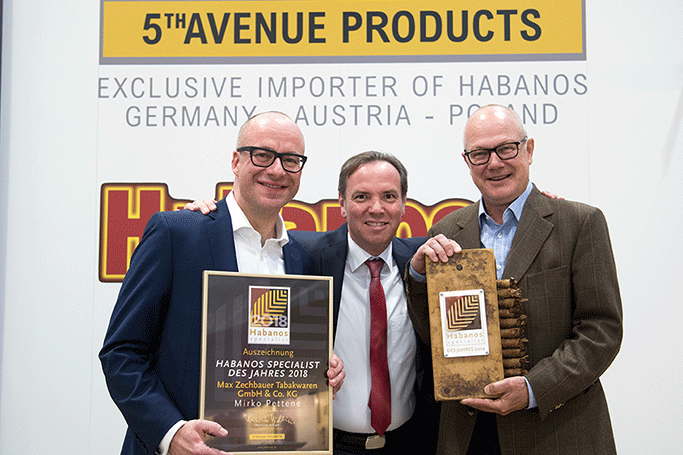 Habanos Specialist des Jahres 2018 - Mirko Pettene, Geschäftsleiter von Max Zechbauer Tabakwaren, München