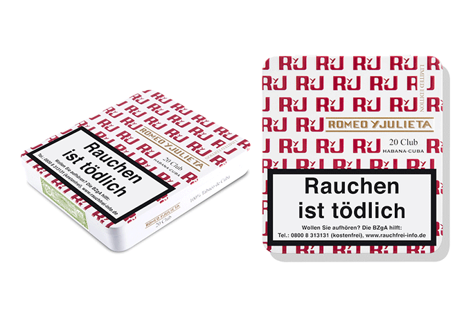 Neue Designedition von Romeo y Julieta Club