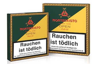 Montecristo Open Mini und Club