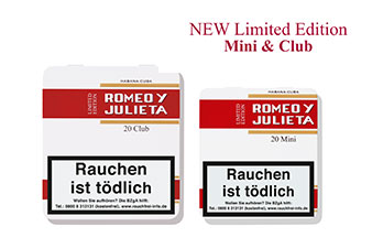 Kurz vor Weihnachten verfügbar: Neue Designedition von Romeo y Julieta