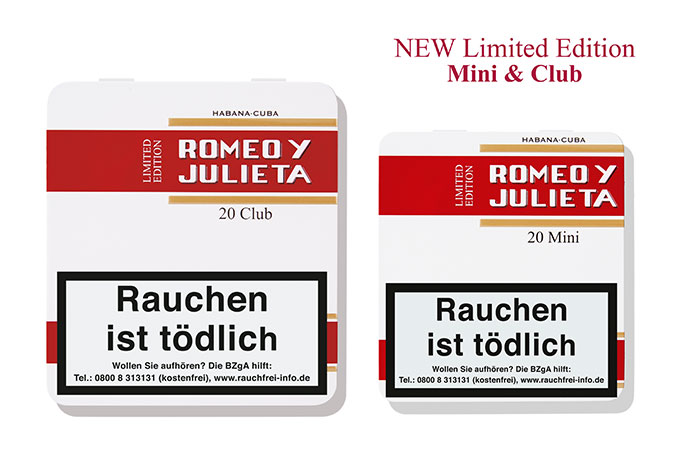Kurz vor Weihnachten verfügbar: Neue Designedition von Romeo y Julieta