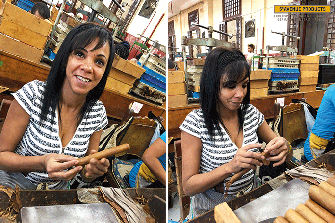 Meister-Torcedora Yaxuana Vera Frómeta