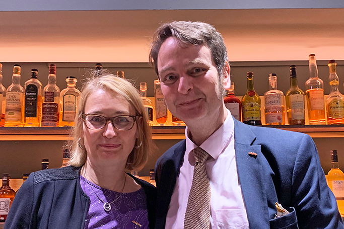 Eröffnung Habanos Lounge Linzbach - Frau Lüdtke &amp; Herr Schmitz