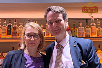 Eröffnung Habanos Lounge Linzbach - Frau Lüdtke & Herr Schmitz