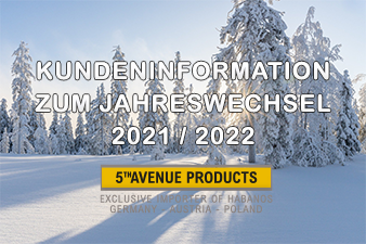 Kundeninformation zum Jahreswechsel 2021/2022