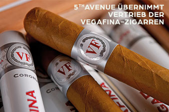 5TH Avenue übernimmt den Vertrieb der Vegafina-Zigarren
