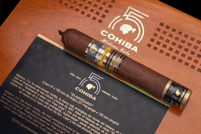 COHIBA 55 Aniversario der Habanos Edición Limitada 2021