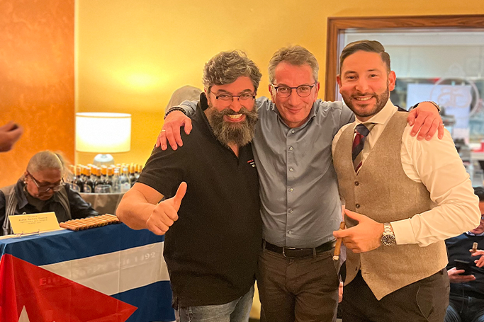 Juanita in der Baydar&amp;Sahin-Lounge