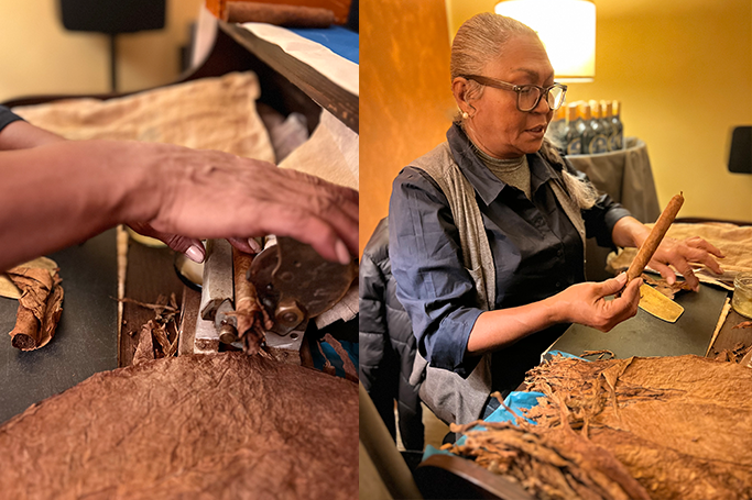 Juanita in der Baydar&amp;Sahin-Lounge