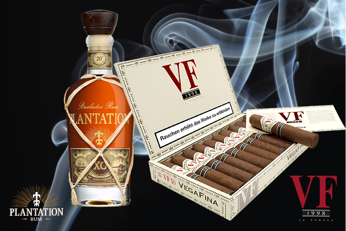 Plantation Rum meets VegaFina 1998 VF50