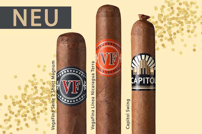 ALLER GUTEN DINGE SIND DREI - VegaFina Serie 2 Short Magnum - VegaFina Nicaragua Terra - Capitol Swing